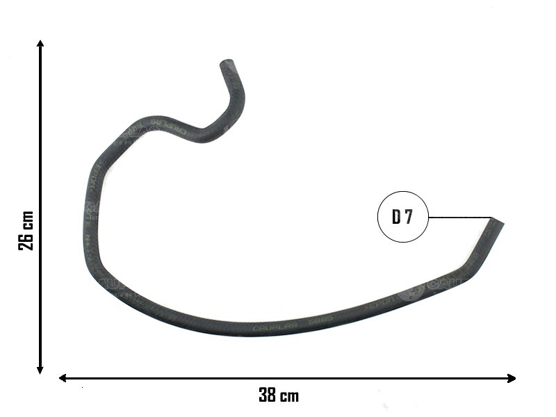MANGUERA REF GOL DEP A BRIDA S/AA 5885 C