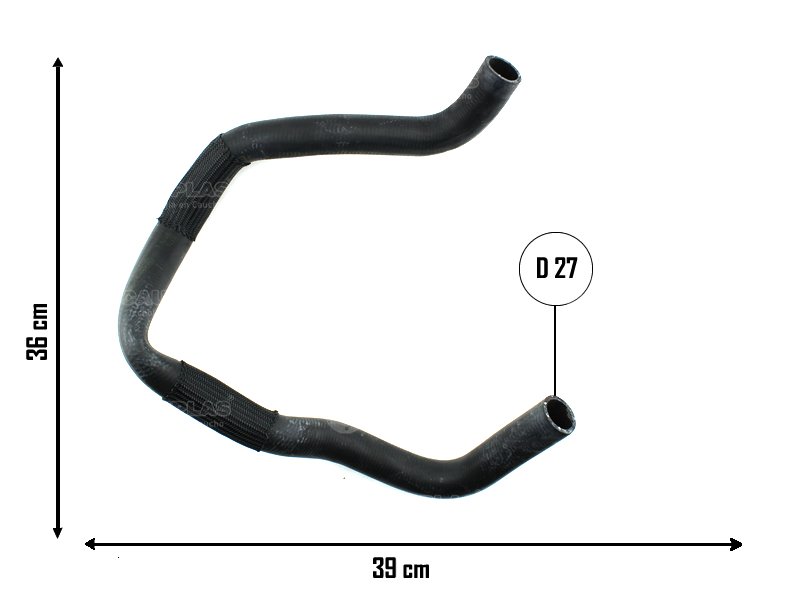 MANGUERA RAD I10 INF 7802